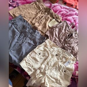 Assorted Women's cargo Shorts/skirt Collection